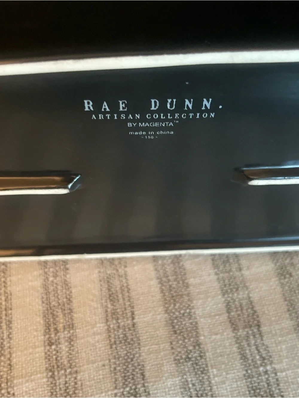 NEW - Rae Dunn Black Planter with White Lettering - Home Sweet Home